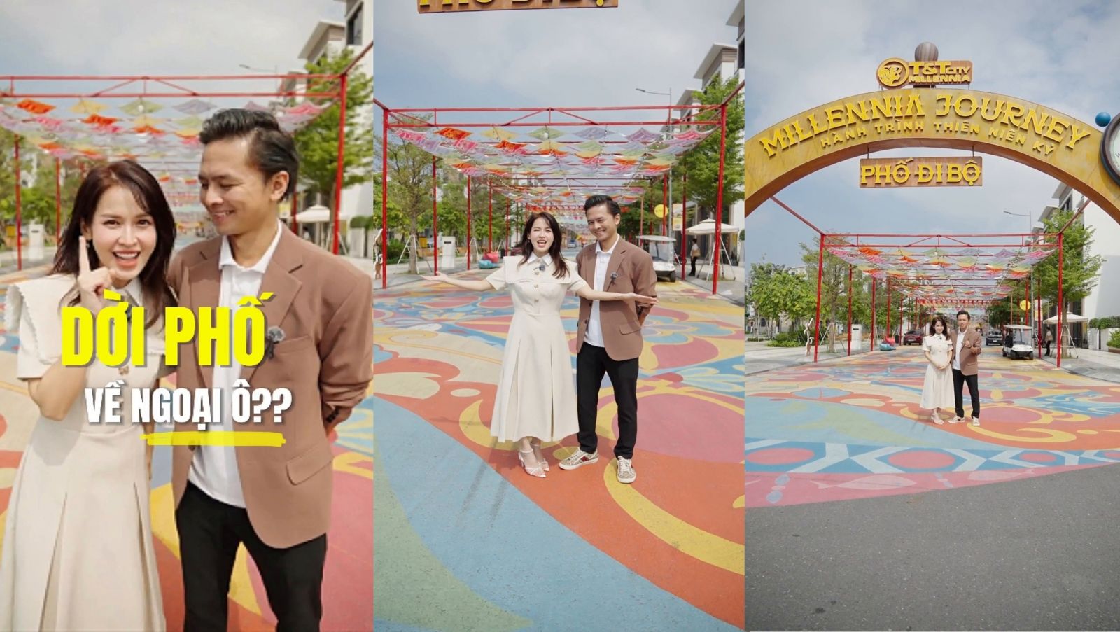 Cùng vợ chồng DIỄN VIÊN TÚ VI - VĂN ANH thăm quan dự án chỉ 60tr/m2 ngay Nam sài gòn