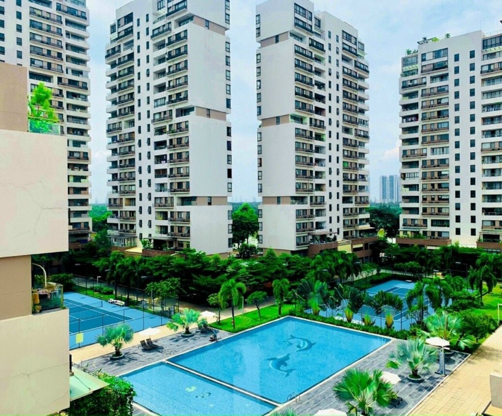 Cho thuê chung cư cao cấp Riviera Point, DT 99m2 ,2PN nội thất mới giá 17 triệu/tháng - 2143