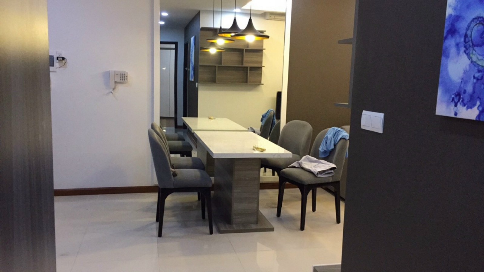 Cho thuê CHCC Grand View dt 118m2, 3PN, nhà đẹp + view sông đẹp ,nội thất đầy đủ - 2285