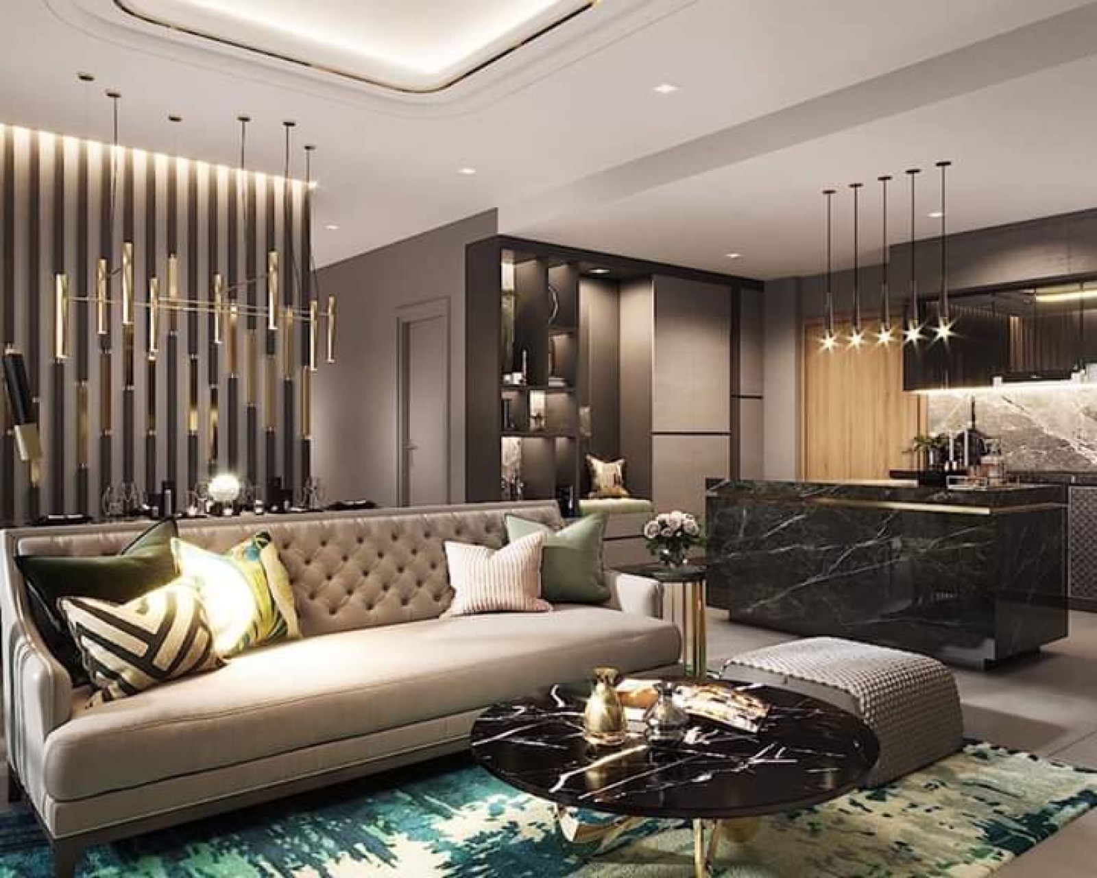 Bán gấp căn hộ The Panorama PMH 142m2 view sông, giá cực tốt chỉ 6.5 tỷ nhà đẹp đầy đủ nội thất