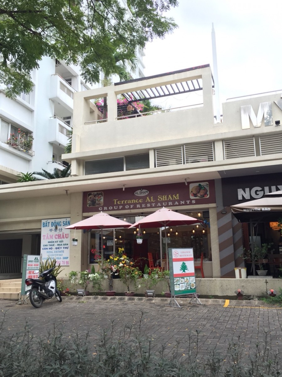 Cho thuê shop 193m2 góc 2 mặt tiền Nguyễn Lương Bằng, Phú Mỹ Hưng, Q7 - 4181