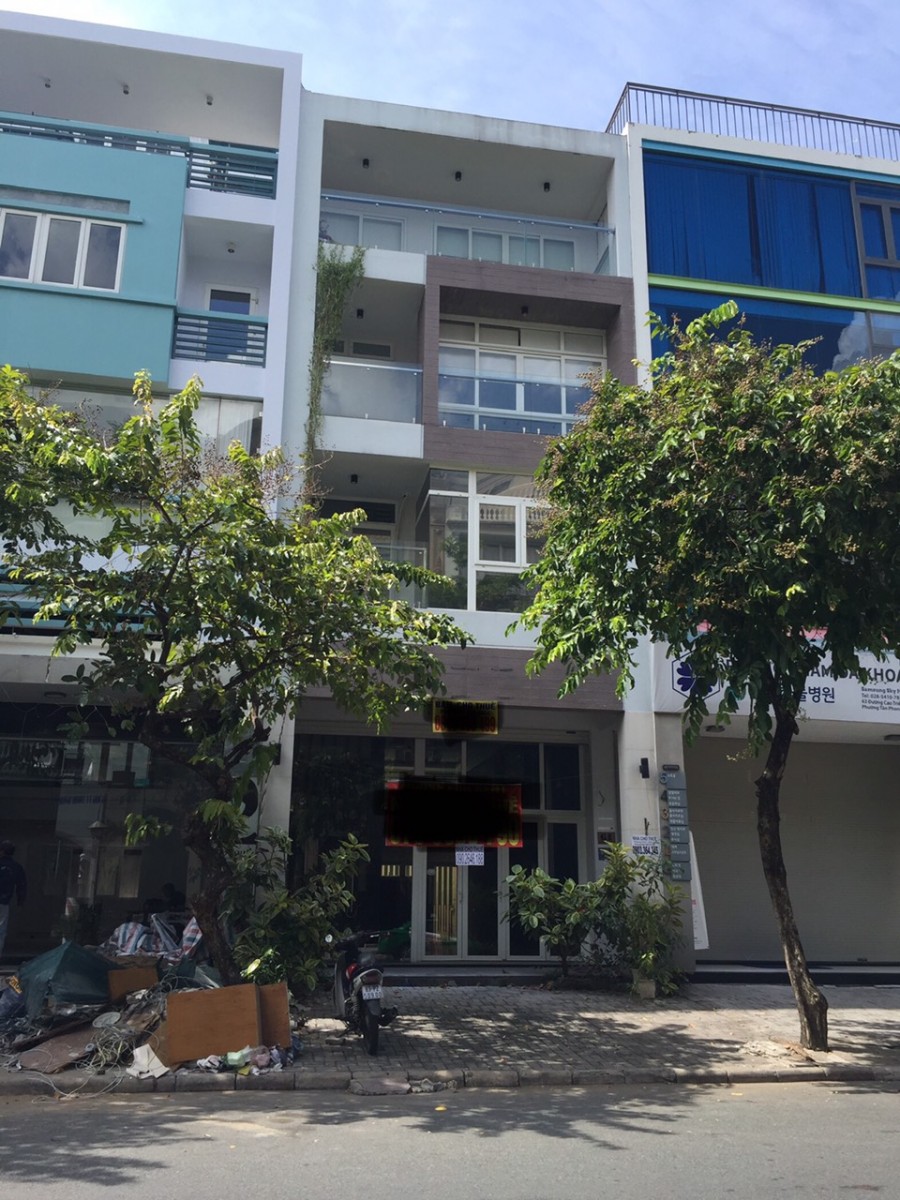 Bán nhà phố mặt tiền đường 17m khu Thương Mại Giải Trí, Phú Mỹ Hưng