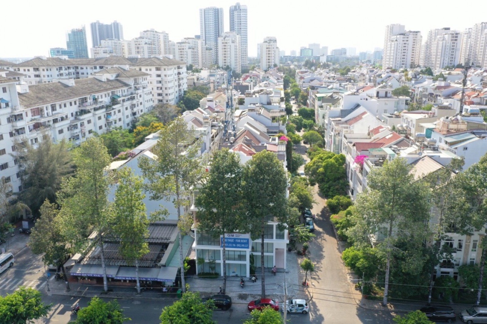 Chính chủ cho thuê khách sạn góc 2 mặt tiền khu Hưng Gia, Phú Mỹ Hưng - 5629