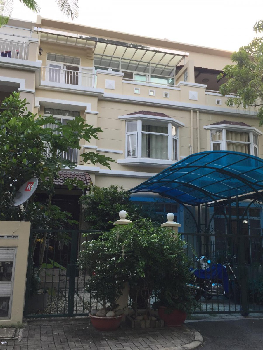 Thiện chí cho thuê gấp biệt thự liên kế Mỹ Thái 1 ở Phú Mỹ Hưng, Q7