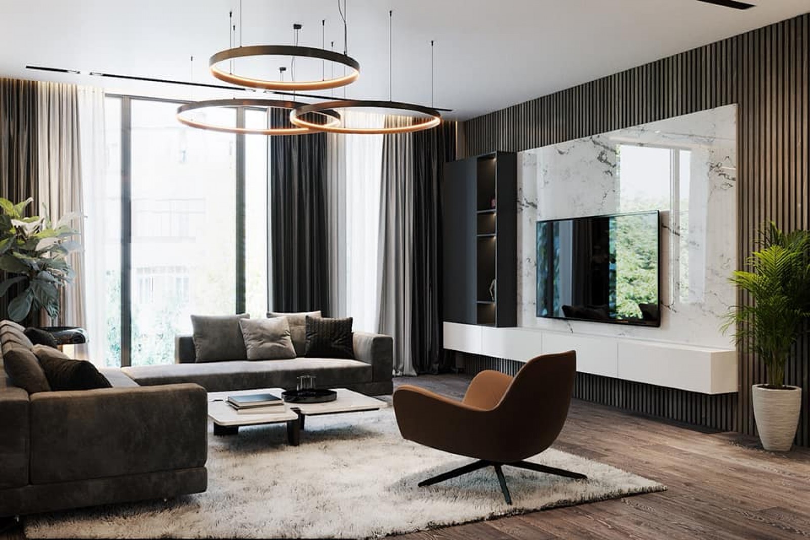 Kẹt tiền bán gấp CHCC Green Valley, 88m2, lầu cao căn góc, full nội thất cao cấp. Giá chỉ: 4,2 tỷ