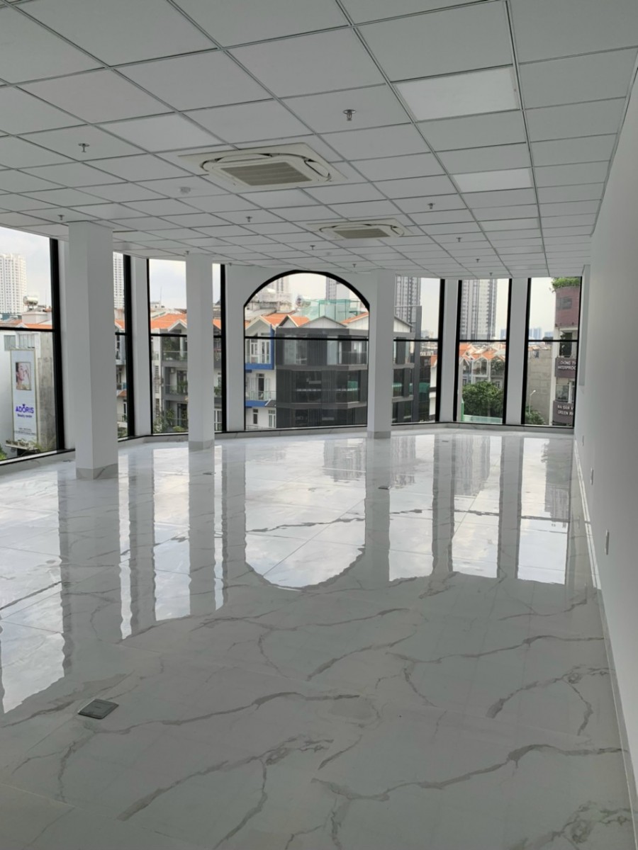 Cho thuê tòa Building góc 2 mặt tiền đường D1 khu Him Lam, Tân Hưng, Quận 7 - 6018