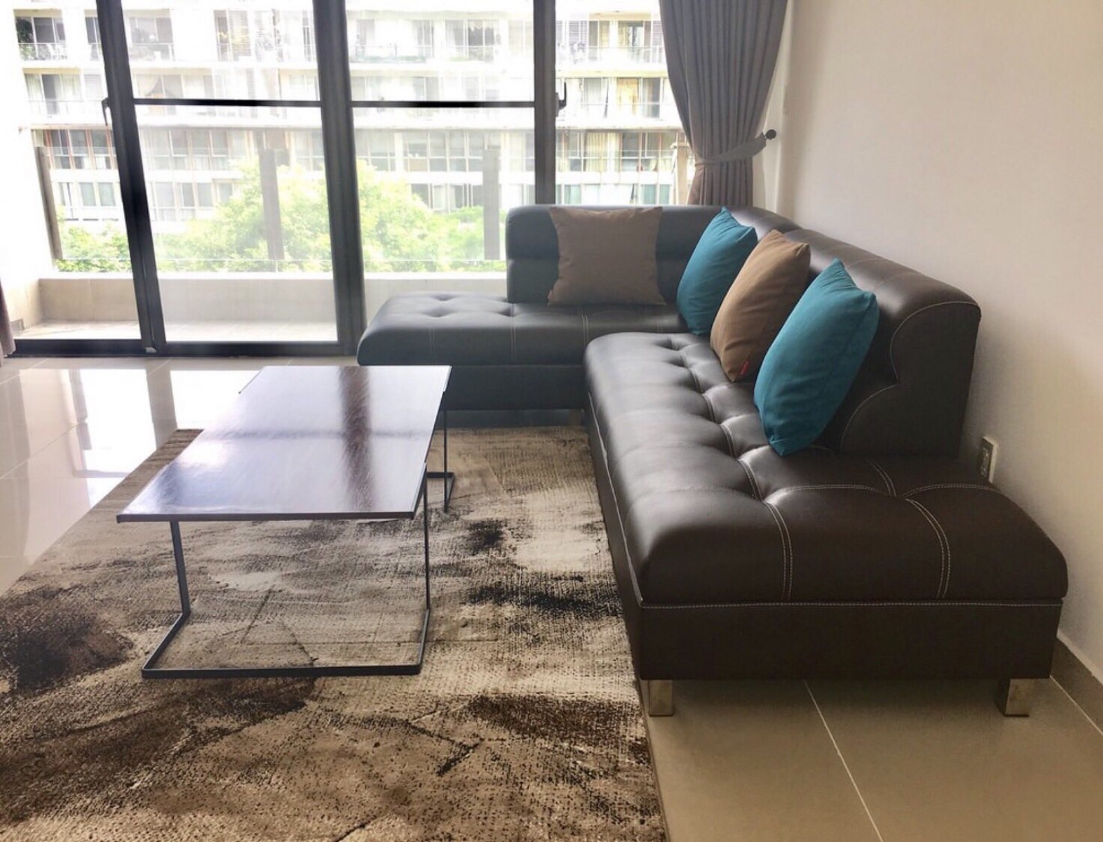 GẤP! Cần cho thuê gấp căn hộ  The Panorama Phú Mỹ Hưng, nhà đẹp, view sông lầu cao, dt 147m2