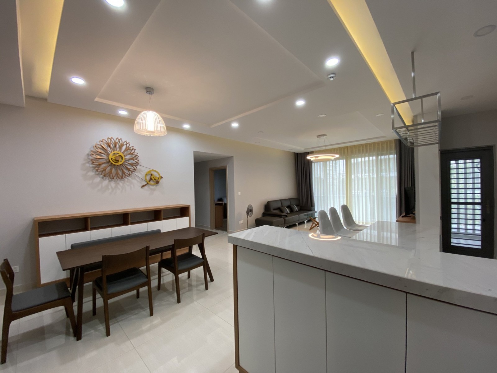 Cho thuê CH Green Valley, Phú Mỹ Hưng, nhà đẹp lung linh, 128 m2, 3PN, giá 21 triệu/tháng