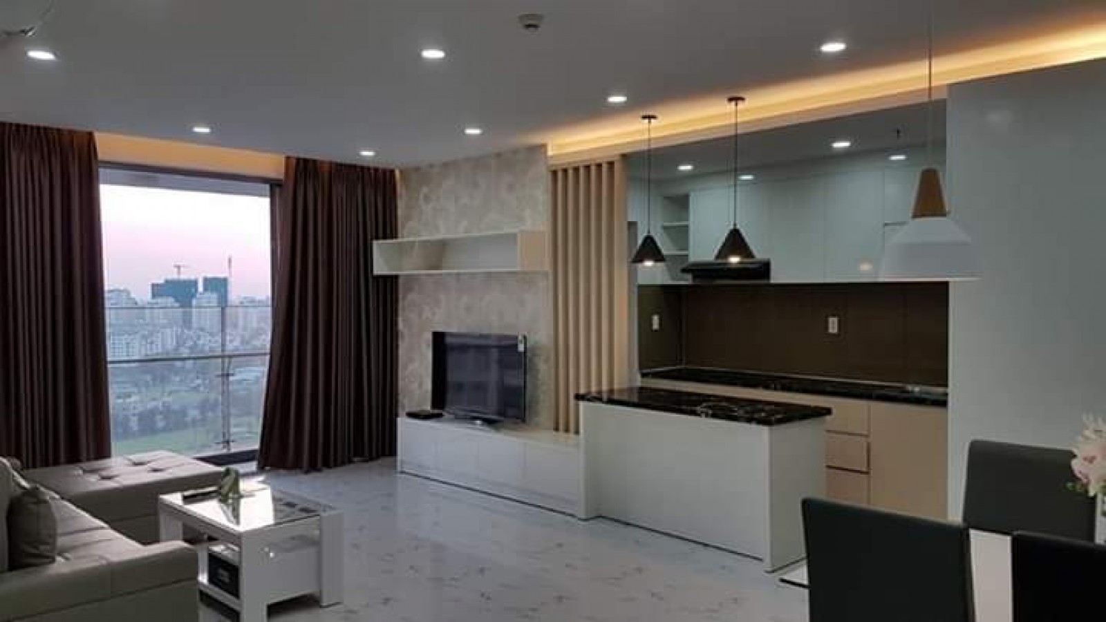 Cho thuê căn hộ Hưng Phúc, PMH, 98m2, 3PN 2WC, lầu cao, nhà đẹp, giá rẻ nhất thị trường LH: 0902857558 THANH PHONG.