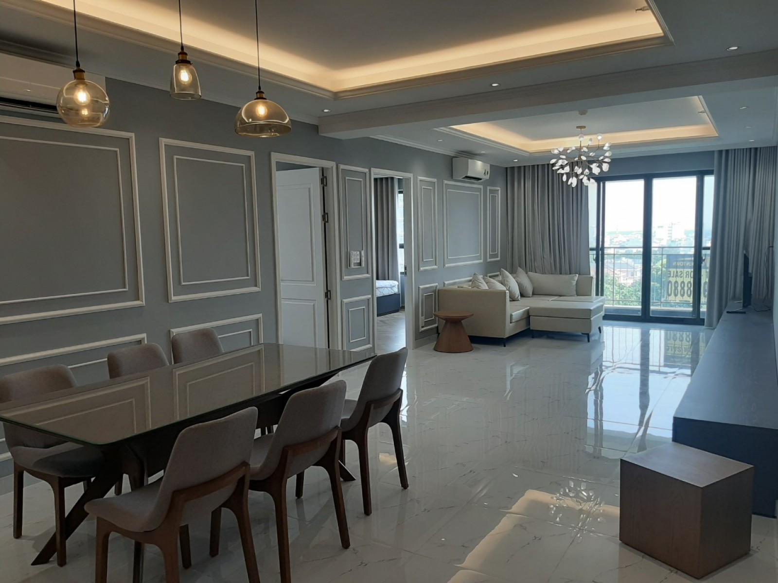 Bán gấp CH Mỹ Phát Phú Mỹ Hưng vị trí đẹp - view sông - gía tốt - 137m2 - có ô xe chỉ 6.1 tỷ ban công rộng LH: 0902857558 THANH PHONG. - 6988
