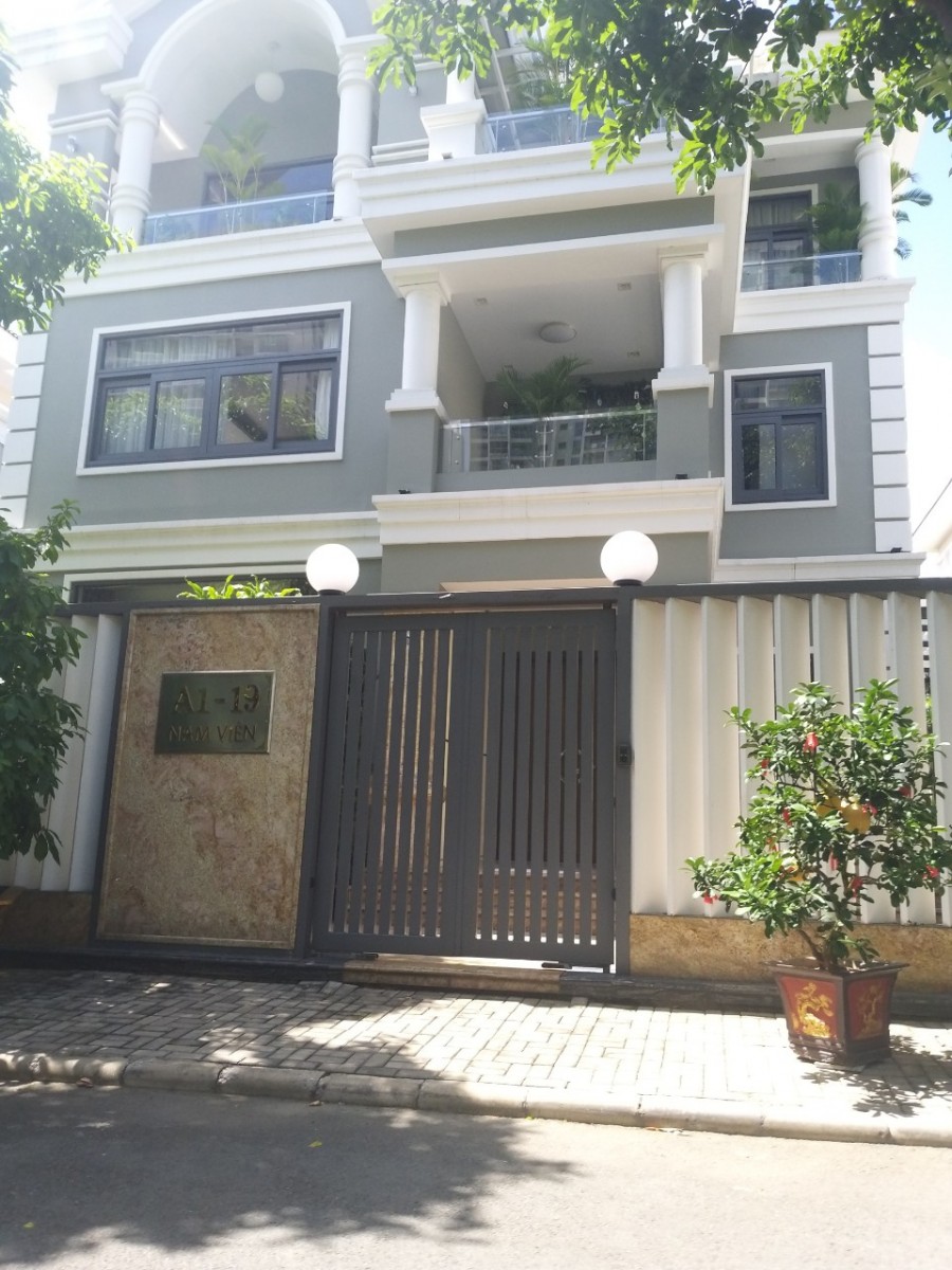 Cho thuê biệt thự đơn lập Nam Viên, PMH, Q7 nhà mới,  giá rẻ