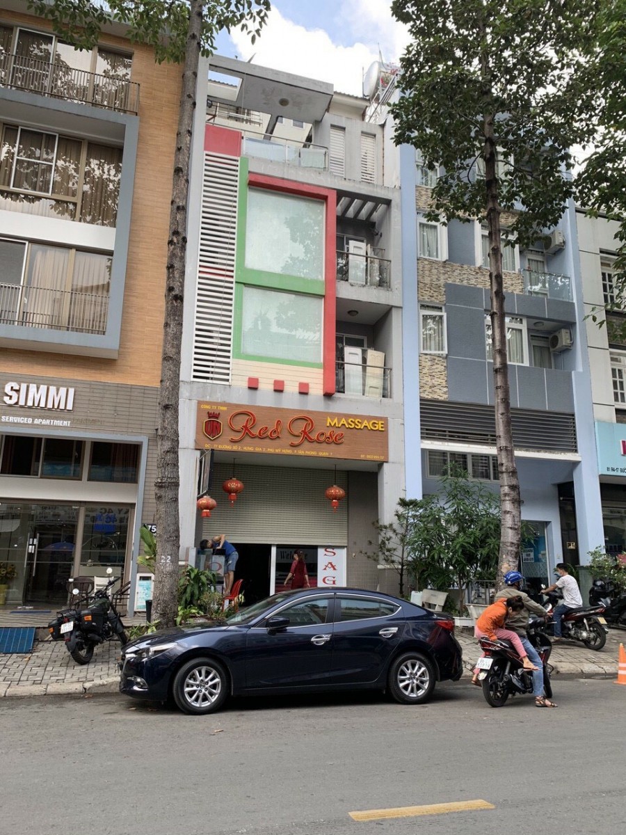 GẤP NHÀ PHỐ HƯNG GIA CHO THUÊ, NHÀ CỰC ĐẸP, 1 TRỆT, 1 LỬNG, 3 LẦU, LH: 0946972730 TÂN.