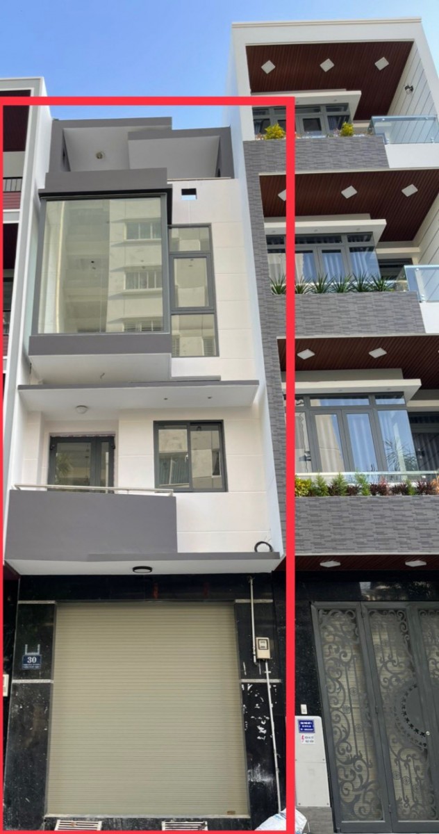 Cho Thuê Nguyên nhà phố Khu Phú Mỹ Chợ Lớn đối diện blok B Belleza Q7, giá 25 triệu/tháng. - 7629