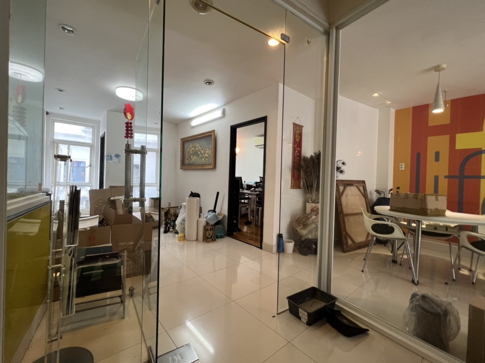 Cho thuê nhà phố nội khu Hưng Gia- PMH Q7, 1 trệt lửng 3 lầu giá 52 triệu/th - 9503
