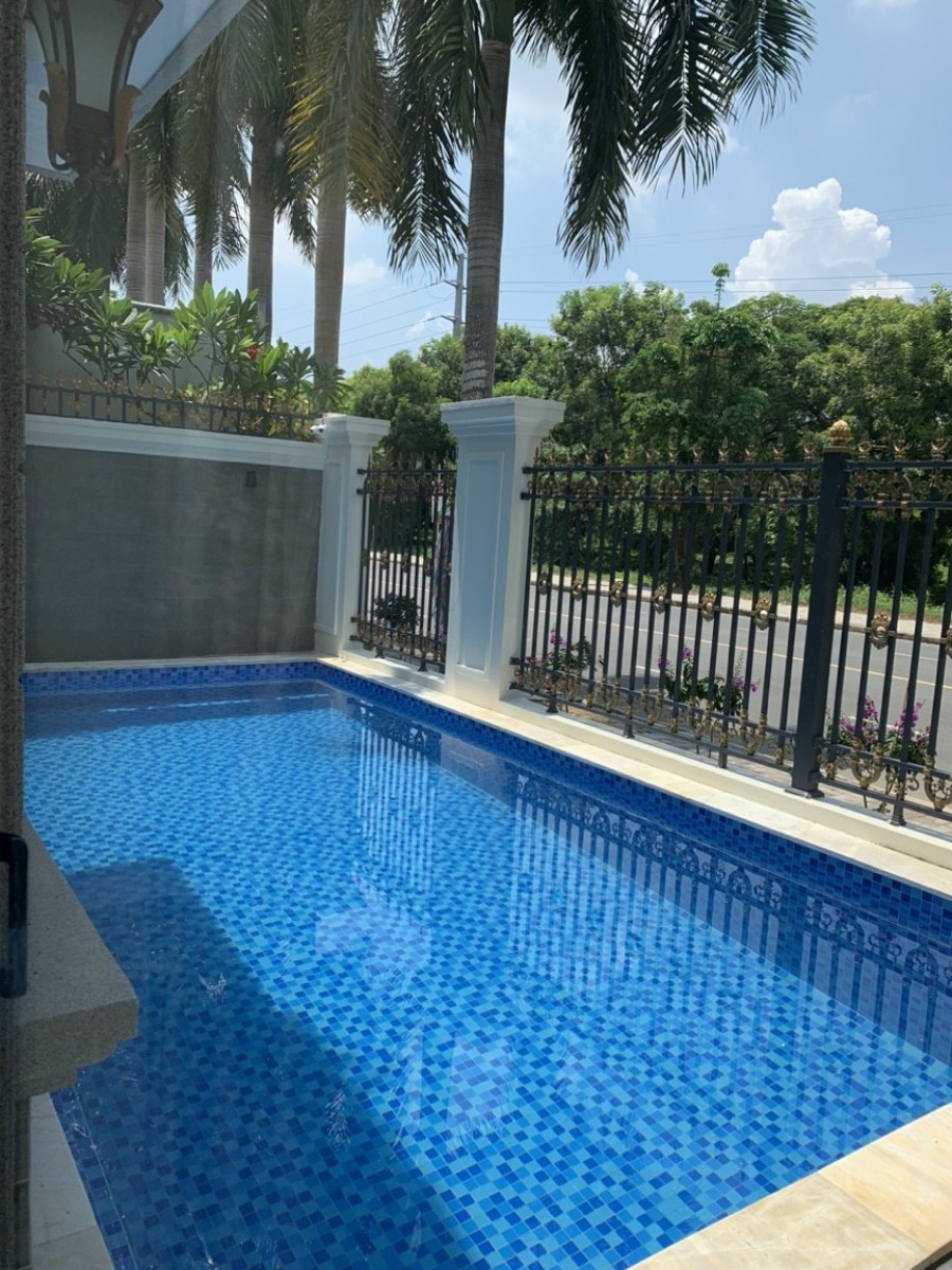 Cần cho thuê biệt thự HỒ BƠI, PMH Q7 nhà đẹp, giá rẻ nhất - 10014