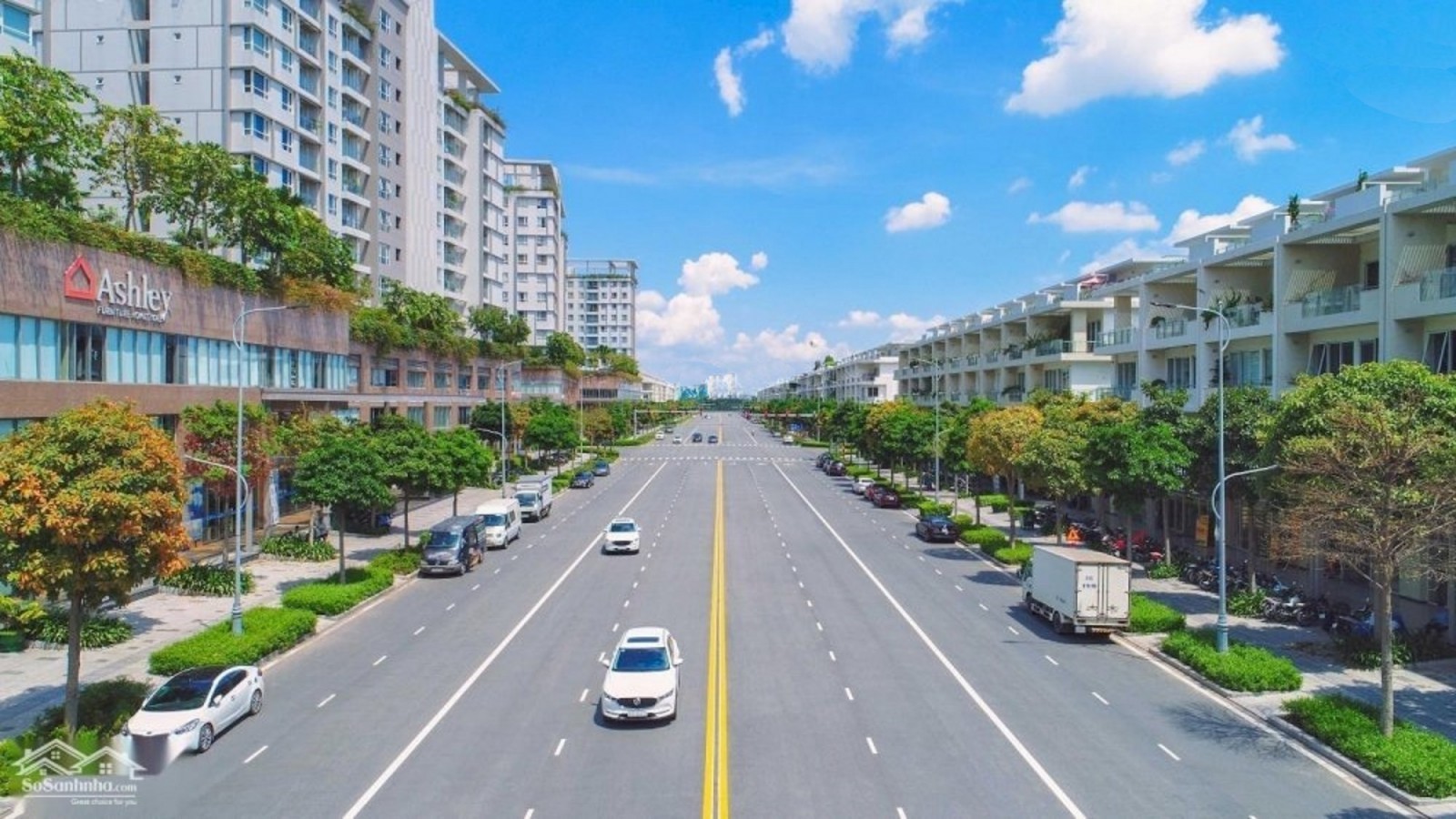 Cho thuê SHOP SALA ĐẠI QUANG MINH Căn góc 2 MT đường nguyễn Cơ Thạch - 10434