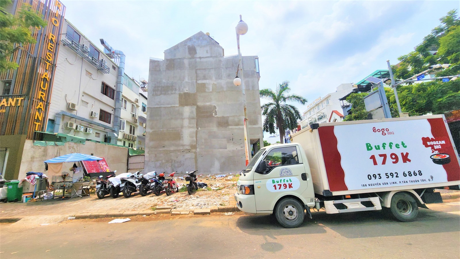 Cho thuê Lô đất Góc đường Bùi Bằng Đoàn và Phan Khiêm Ích, Quận 7 - 10443