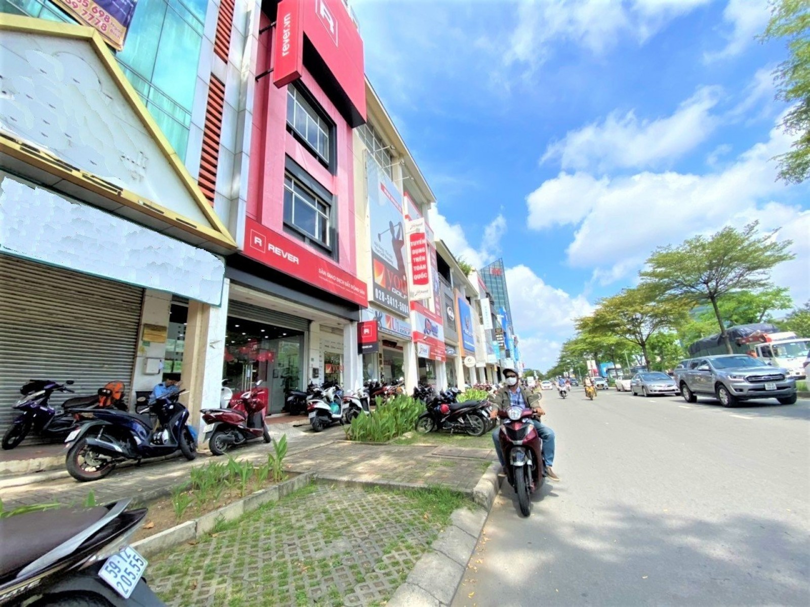 Cho thuê 3 căn nhà phố liền kề mặt tiền đường nguyễn văn linh, quận 7 - 11255