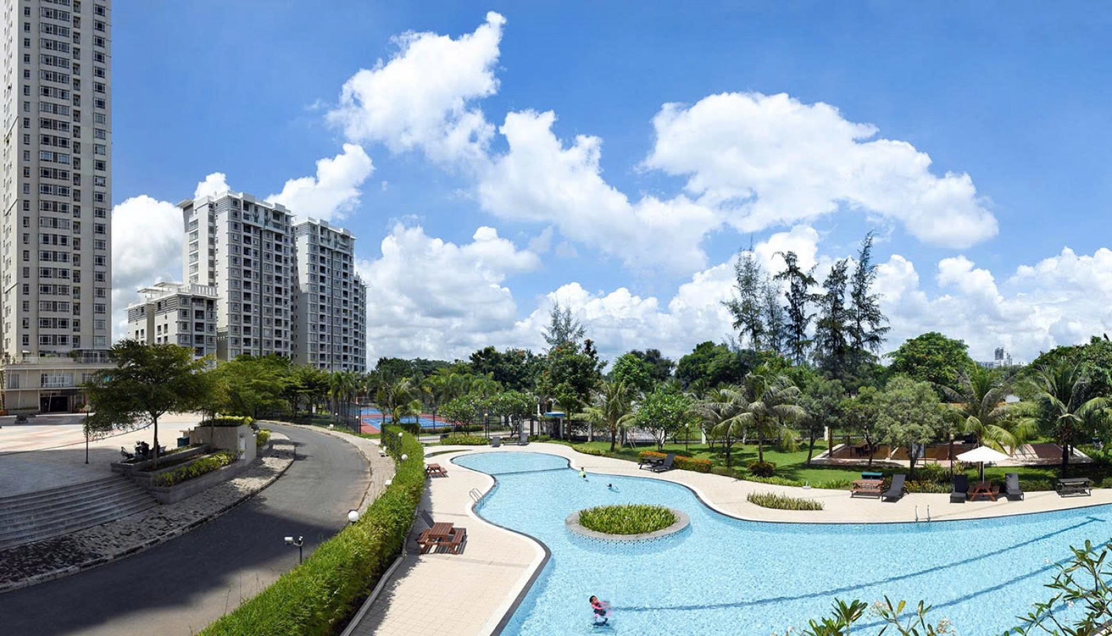 Giá tốt: Bán gấp căn hộ Riverside Residence 180m2, căn góc 3 view đẹp - 12962