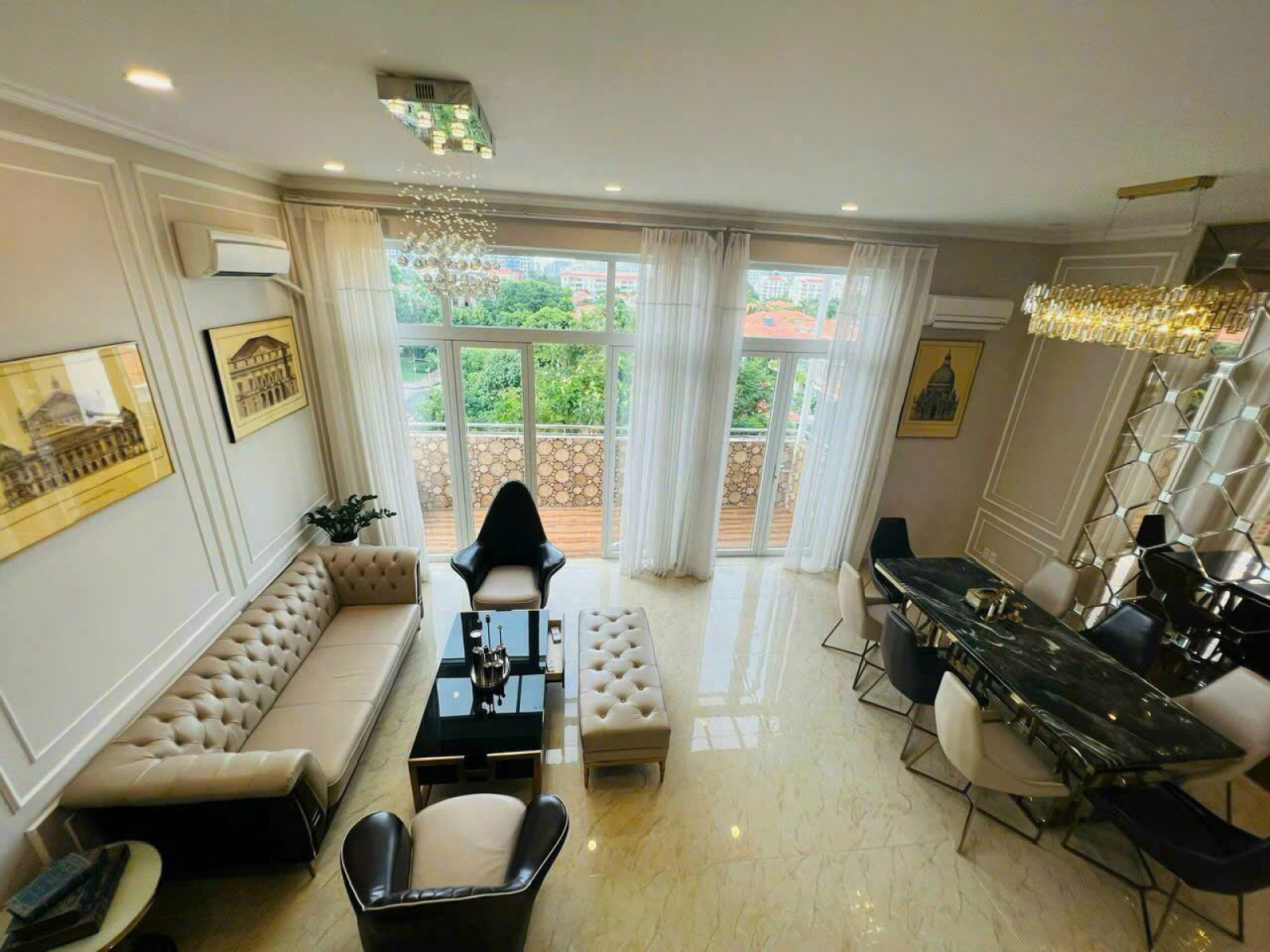 Bán gấp căn hộ Mỹ Tú Cảnh Quan 296m2, 4PN nhà đẹp view Biệt thự Phú mỹ hưng, Quận 7 - 13682