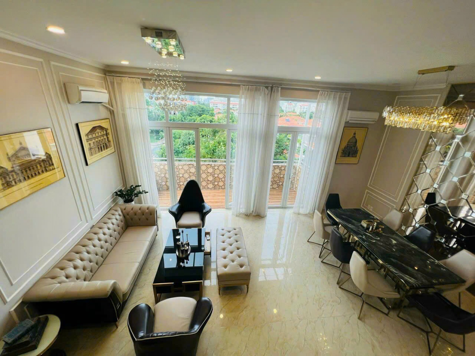Bán gấp căn hộ Mỹ Tú Cảnh Quan 296m2, 4PN nhà đẹp view Biệt thự Phú mỹ hưng, Quận 7 - 13679