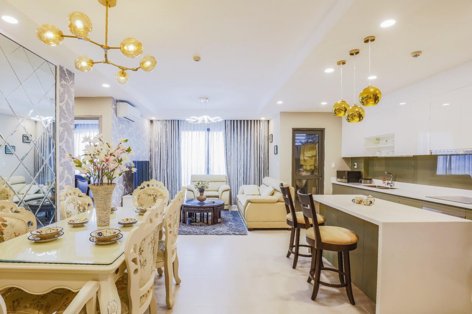 Cho thuê CHCC The Ascentia 108m2, 3PN view biệt thự nhà bao đẹp PMH - 13840