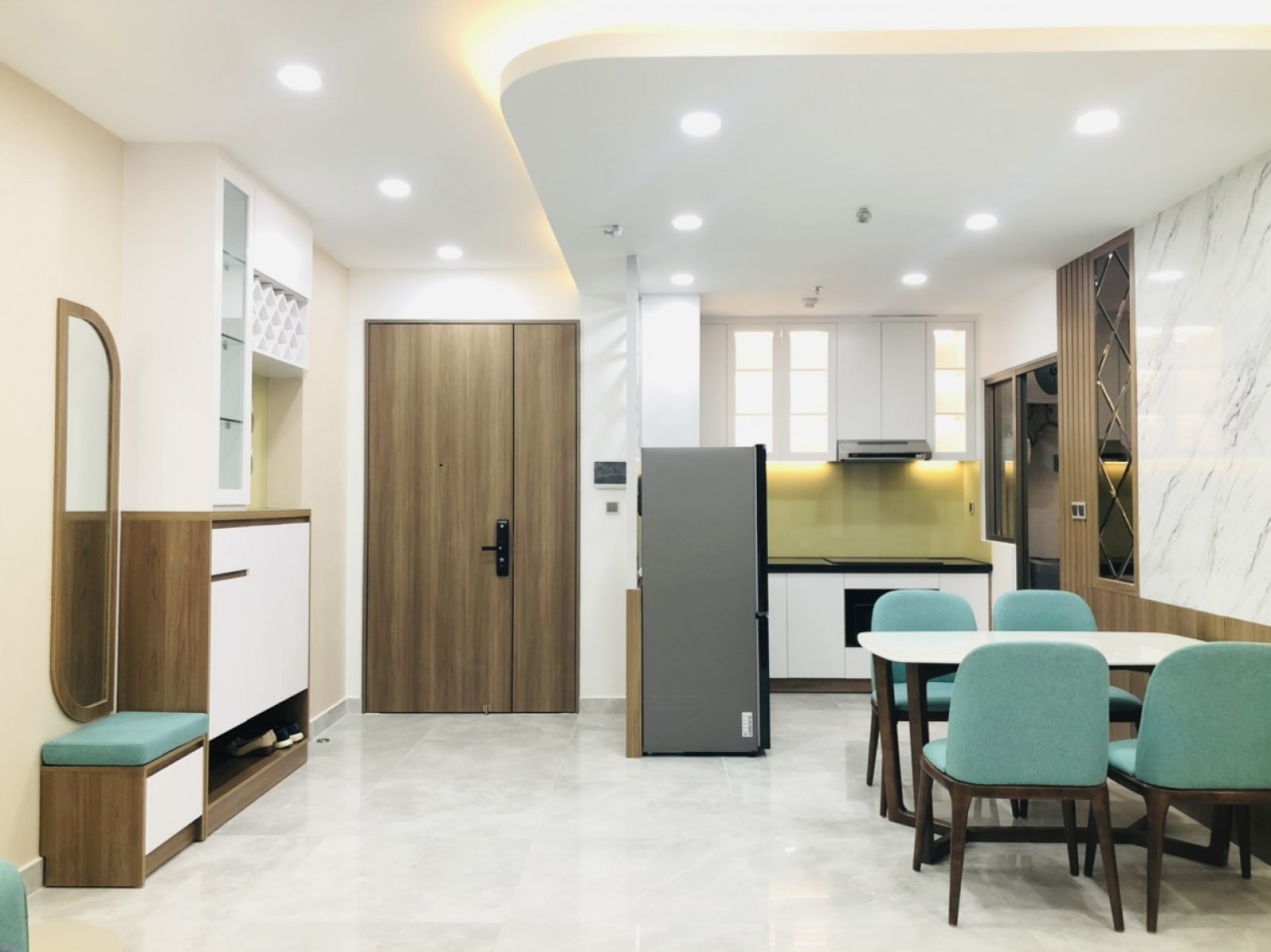Cho thuê căn hộ Midtown M5 view sông, 116m2, 3PN nhà đẹp ngay PMH