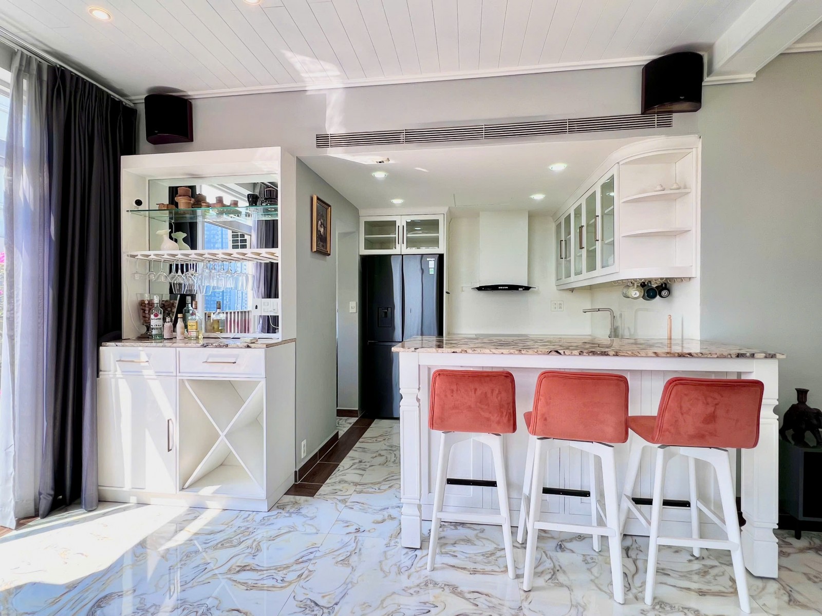 Cho thuê căn hộ Penhouse Star Hill 242m2, 3 tầng, 3PN nội thất cao cấp ngay trường Đinh Thiện Lý 2 - 14036