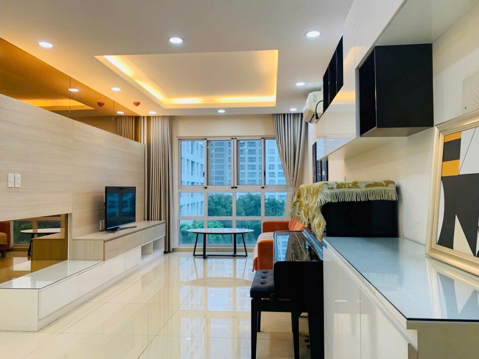 Cho thuê căn hộ Happy valley , dt 116m2 , 3 phòng ngủ , nhà đẹp giá rẻ , Phú Mỹ Hưng , Quận 7 , tp Hồ Chí Minh