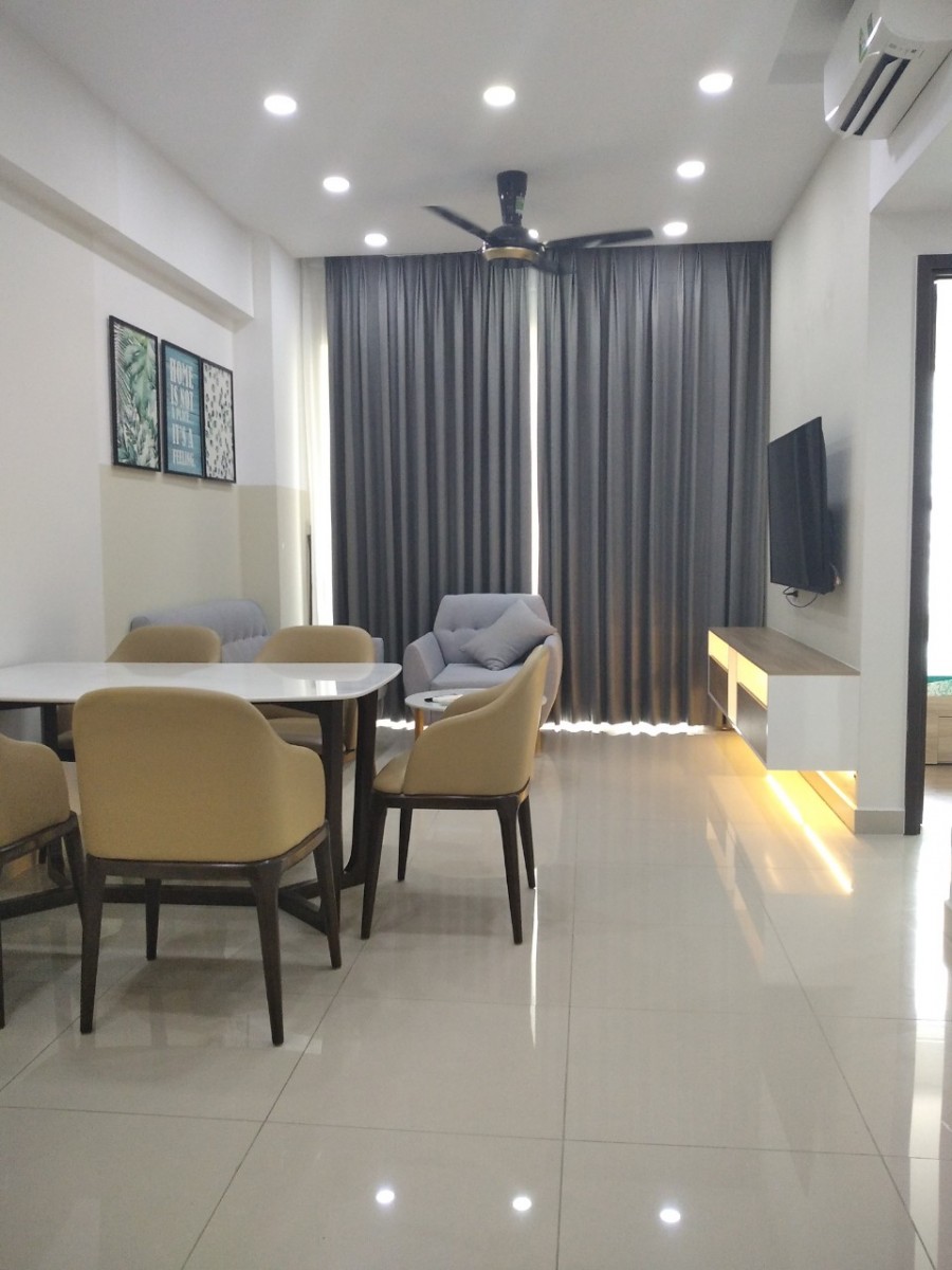 Cho thuê căn hộ Hưng Phúc (Happy Residence) 98m2 - 3PN - 2WC thiết kế hiện đại, full nội thất.
