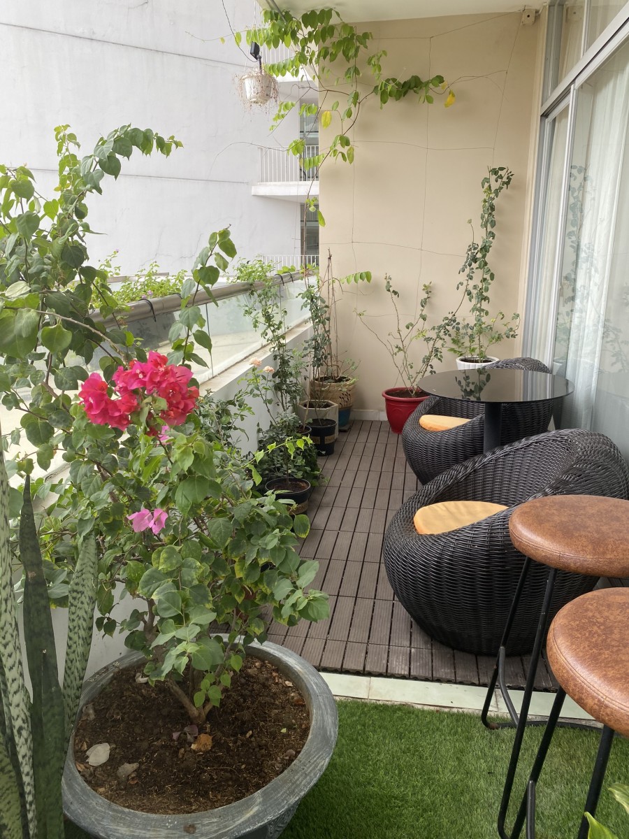 Cho thuê CH Garden count 2 nằm ngay quận 7, 3PN, 2 WC, nội thất đầy đủ, có ban công, yên tĩnh, thoáng mát