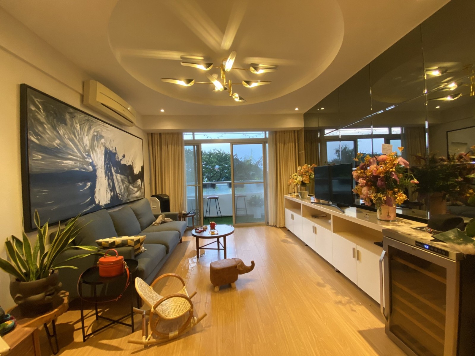 Cần cho thuê gấp CH giá rẻ Garden Court, thiết kế 3 phòng ngủ, giá 24.5 triệu/tháng - 1227